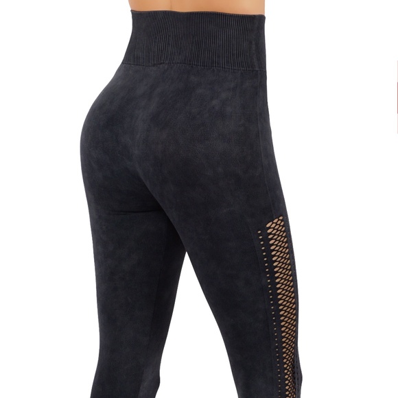 Faded workout leggings capri - Picture 3 of 4